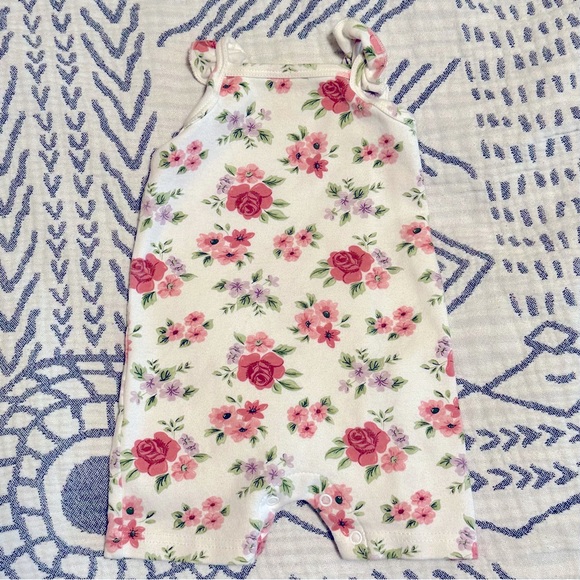 Hudson Baby Other - HUDSON BABY girl floral romper 3-6 months